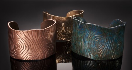 Faux Bois Cuffs by Patrik Kusek