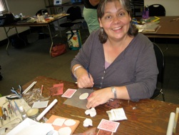 Barbara Becker Simon Metal Clay Beads Workshop6