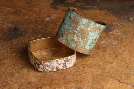 Woodland Chic Cuffs by Alison Lee