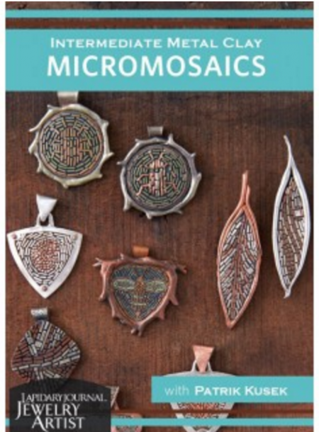 Micro Mosaics in Metal Clay byt Patrik Kusek